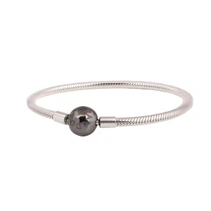 Bracelet PANDORA Clasp noir P-D-2689 (image pour) Bracelet PANDORA Clasp noir P-D-2689