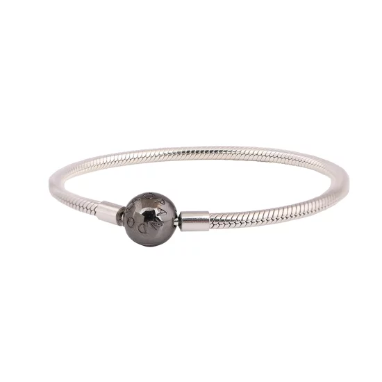 (image pour) Bracelet PANDORA Clasp noir P-D-2689