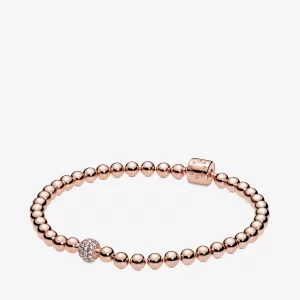 (image pour) Bracelet PANDORA Sphère et Pavé 588342CZ