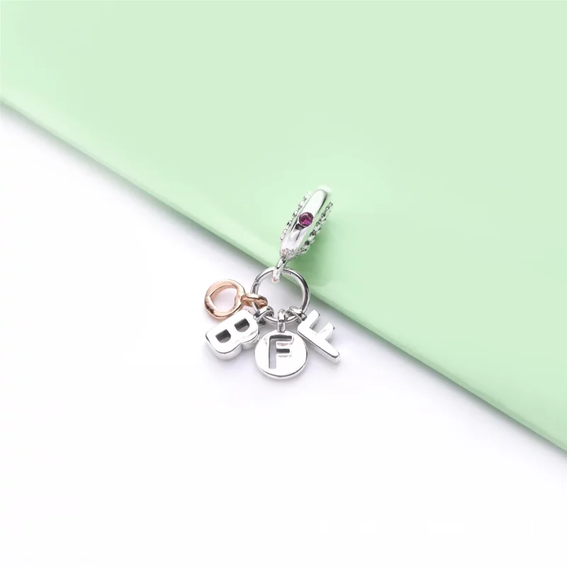 (image pour) Charm Amis Pour Toujours en PANDORA Rose 788165NCC - Afficher 2