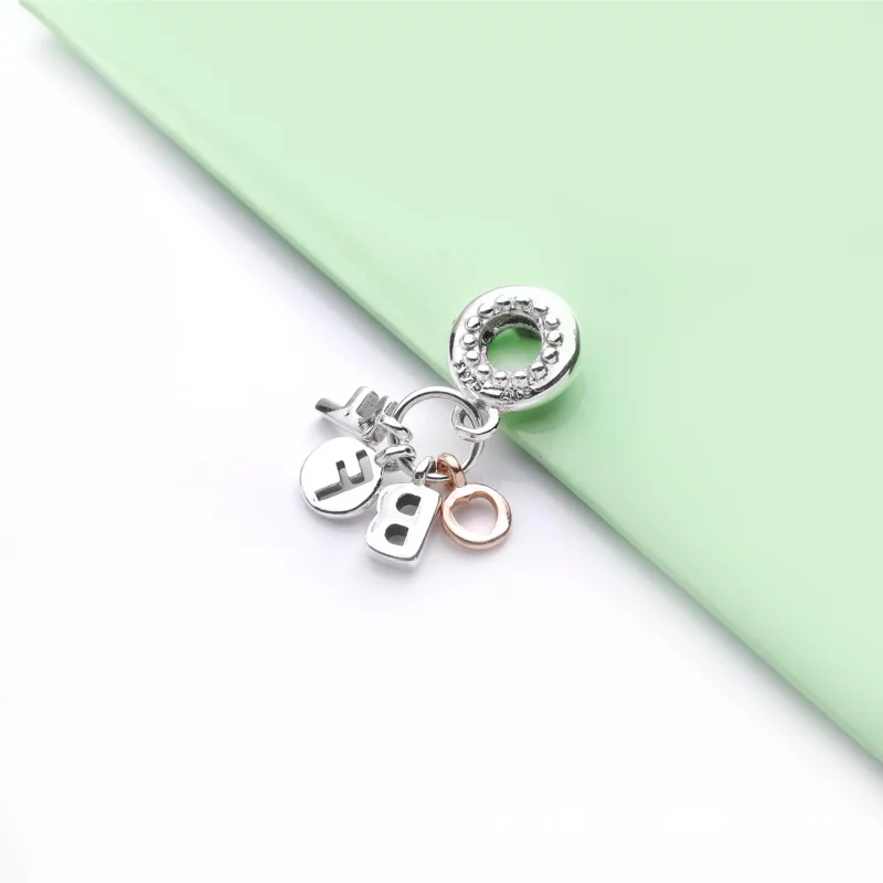 (image pour) Charm Amis Pour Toujours en PANDORA Rose 788165NCC - Afficher 3
