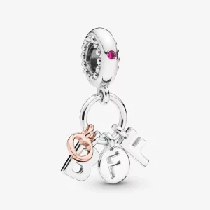 Charm Amis Pour Toujours en PANDORA Rose 788165NCC (image pour) Charm Amis Pour Toujours en PANDORA Rose 788165NCC