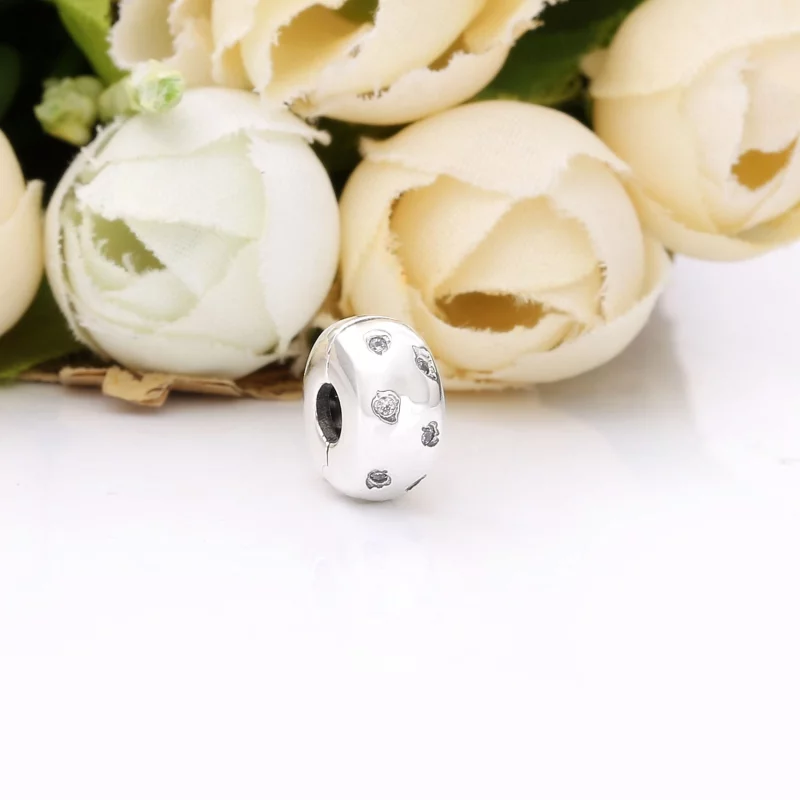 (image pour) Charm clip PANDORA Feuilles Scintillantes 798345CZ - Afficher 3