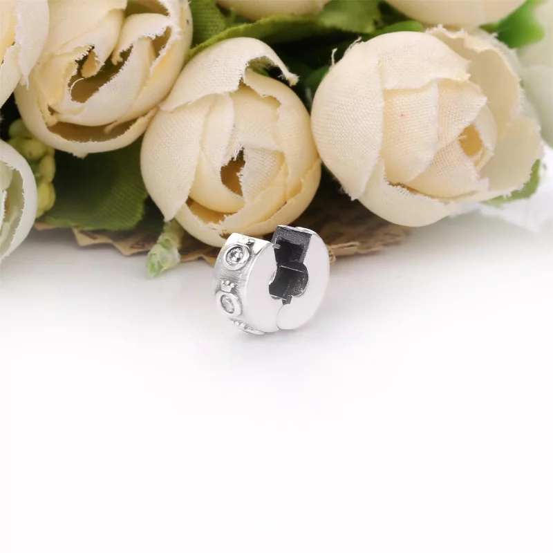 (image pour) Charm clip PANDORA O Couronné Scintillant 798326CZ - Afficher 2