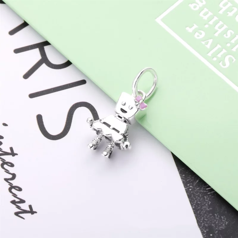 (image pour) Charm PANDORA Bella Bot Groupe Punk 798245ENMX - Afficher 2