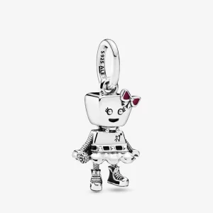 (image pour) Charm PANDORA Bella Bot Groupe Punk 798245ENMX