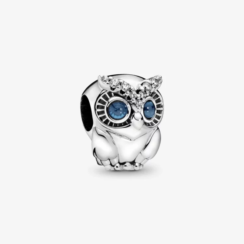 (image pour) Charm PANDORA Chouette Scintillant 798397NBCB