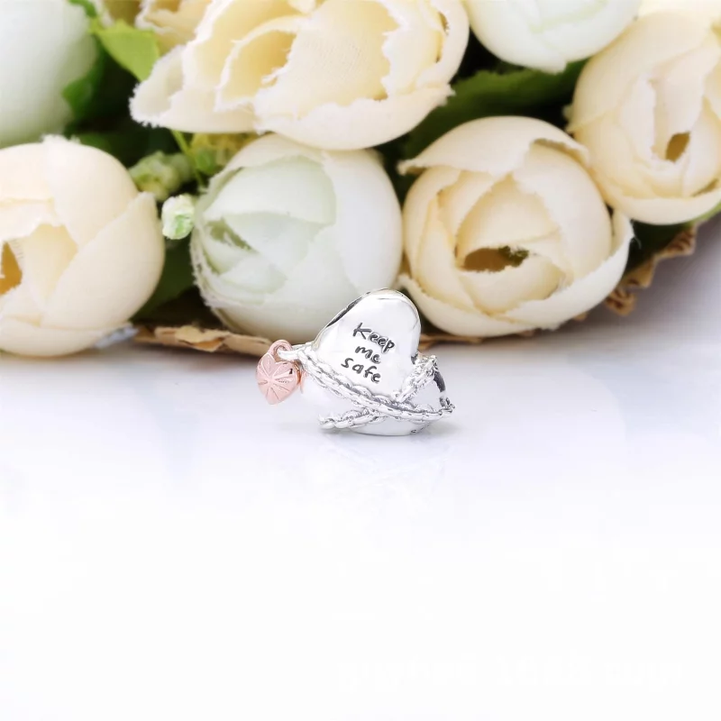 (image pour) Charm PANDORA Cœur Enchaîné 788344 - Afficher 2