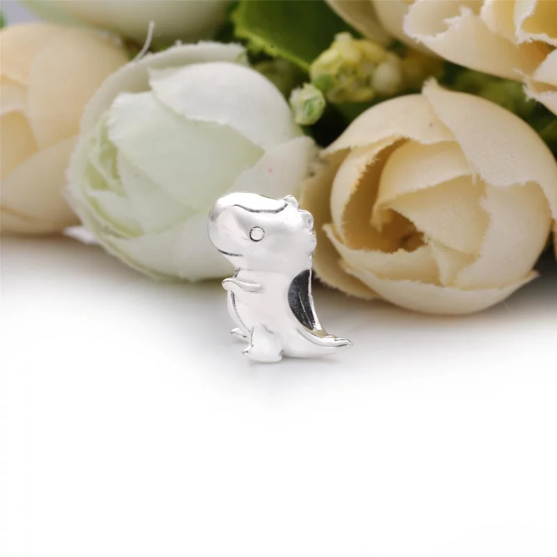 (image pour) Charm PANDORA Dinosaure en Argent 798123 - Afficher 2