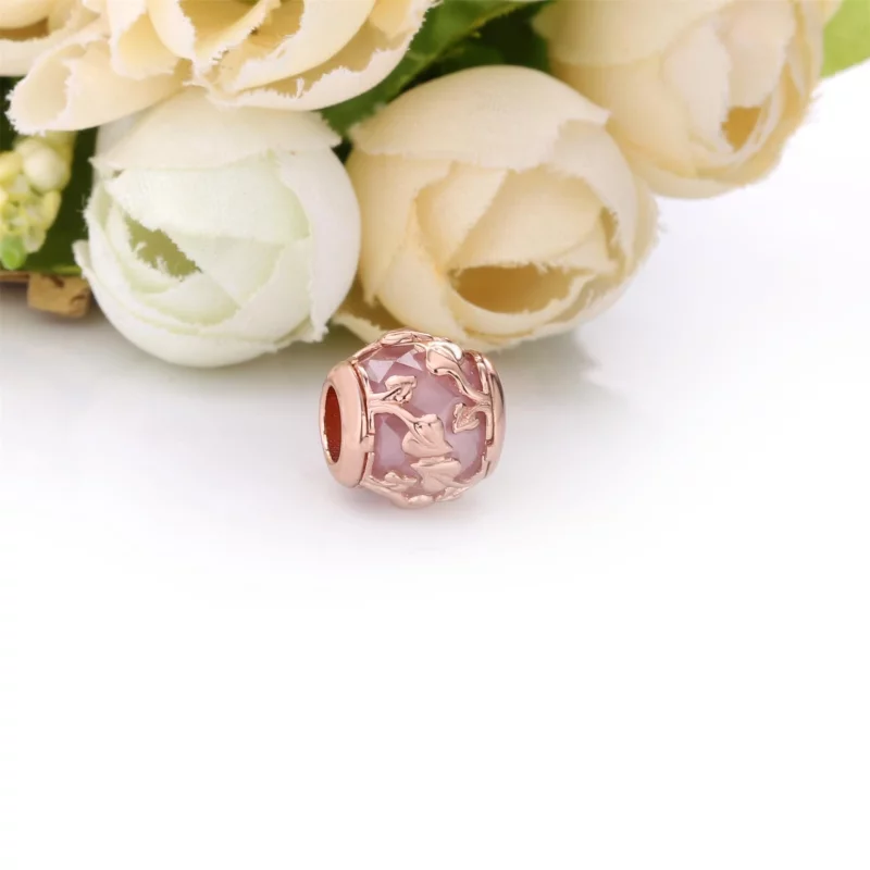 (image pour) Charm PANDORA Feuilles Roses 788238SSP - Afficher 2
