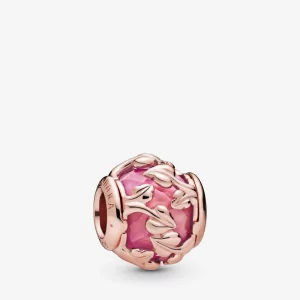 (image pour) Charm PANDORA Feuilles Roses 788238SSP