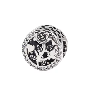 (image pour) Charm PANDORA Fleur de rose P-D-2630