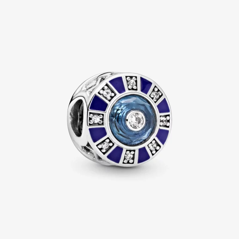 (image pour) Charm PANDORA Mosaïque Bleu 798031EN195