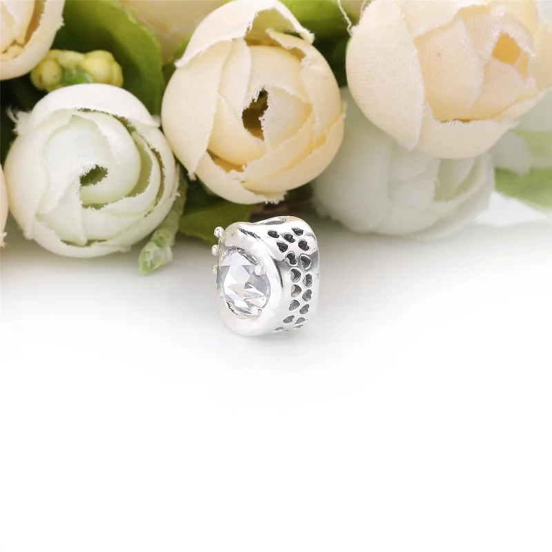 (image pour) Charm PANDORA O Couronné Scintillant Incolore 798266CZ - Afficher 4