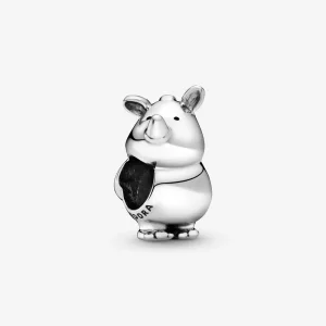 (image pour) Charm PANDORA Rhino le Rhinocéros 798023