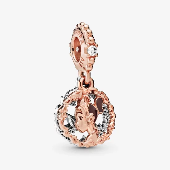 (image pour) Charm Pendant Disney Princesse Tiana en Pandora Rose 788234CZ