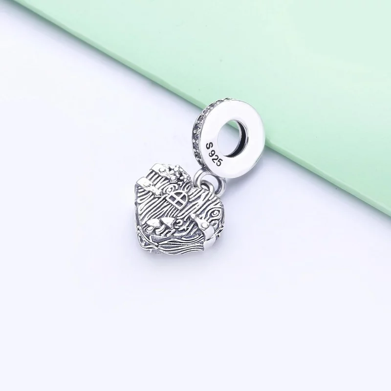 (image pour) Charm Pendant PANDORA Accueil Sweet Heart 798284CZ - Afficher 2