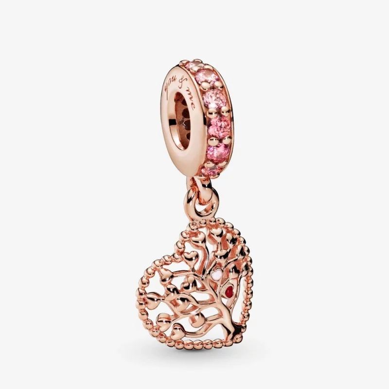 (image pour) Charm pendant PANDORA Arbre de l'Amour 786592CZSMX