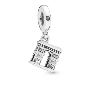 (image pour) Charm pendant PANDORA Arc de Triomphe en Argent 798127CZ