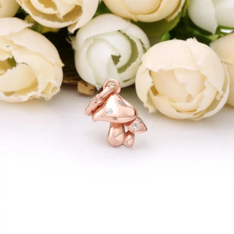 (image pour) Charm pendant PANDORA Champignons Scintillants 788240NEP - Afficher 4