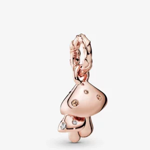 Charm pendant PANDORA Champignons Scintillants 788240NEP (image pour) Charm pendant PANDORA Champignons Scintillants 788240NEP