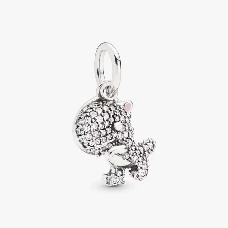 (image pour) Charm pendant PANDORA Dinosaure en Argent 798186CZ