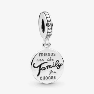 Charm pendant PANDORA Famille de Cœur en Argent 798124EN16 (image pour) Charm pendant PANDORA Famille de Cœur en Argent 798124EN16
