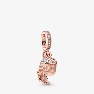 (image pour) Charm pendant PANDORA Feuille et Gland 788248CZ