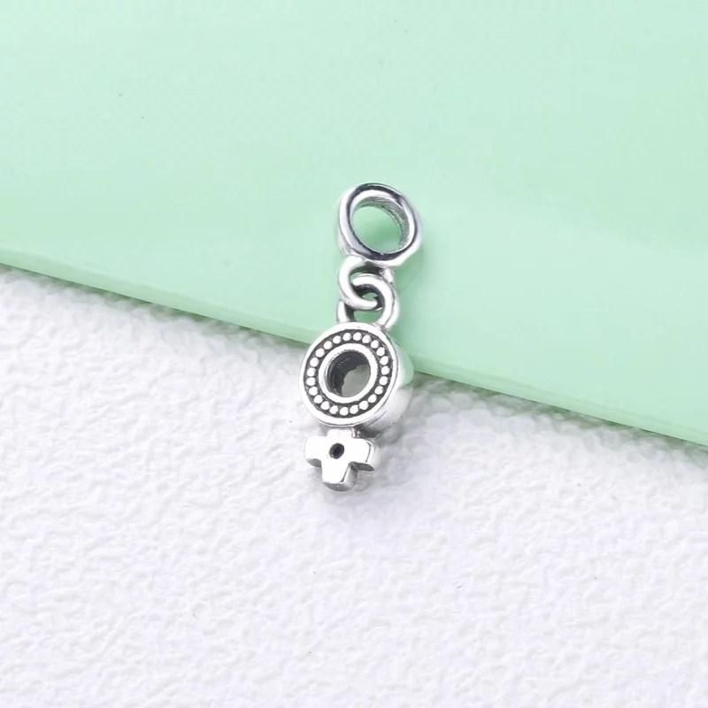 (image pour) Charm Pendant PANDORA Ma fierté féminine 798382NRGMX - Afficher 3