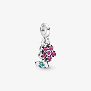 (image pour) Charm Pendant PANDORA Ma jolie fleur 798391NCC