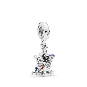 (image pour) Charm Pendant PANDORA Mickey Mouse et Donald Duck P-D-2717