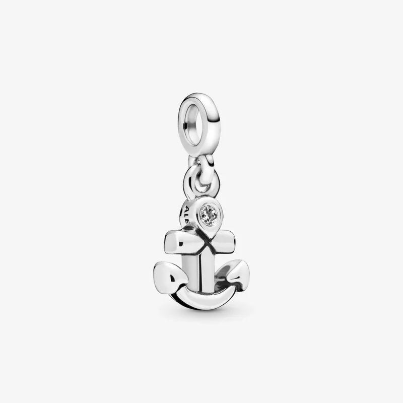 (image pour) Charm Pendant PANDORA Mon ancre 798393CZ