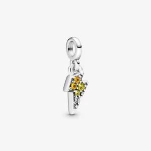 (image pour) Charm Pendant PANDORA Mon puissant éclair 798374NBYMX