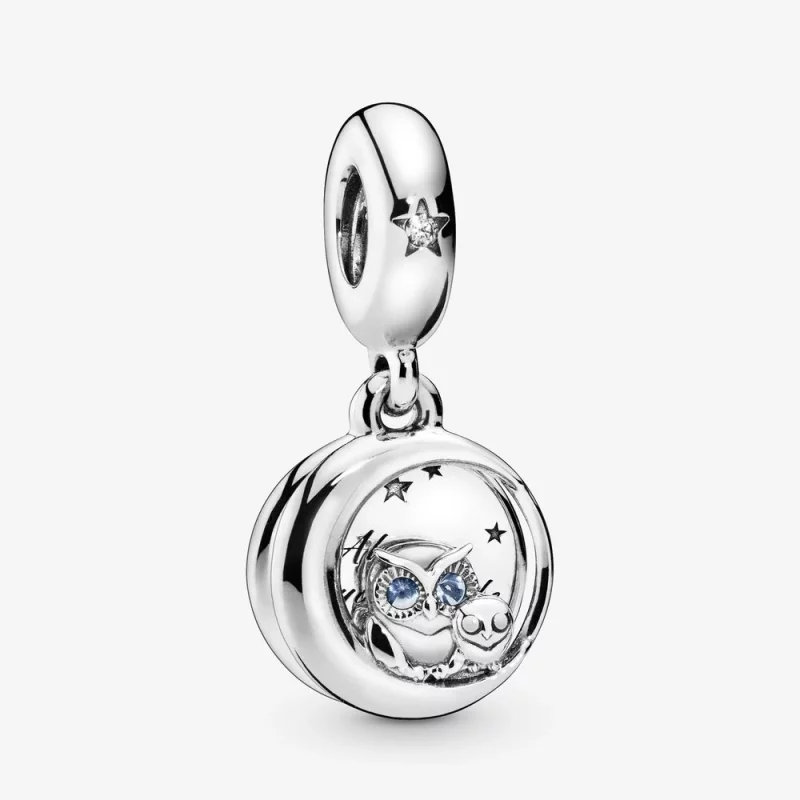 (image pour) Charm pendant PANDORA Toujours à tes côtés 798398NBCB