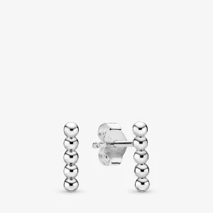 (image pour) Clous d'Oreilles PANDORA Rang Perlé 298359