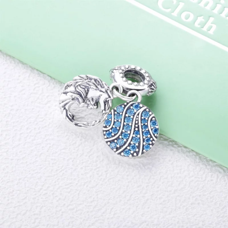 (image pour) Disney, Charm Pendant PANDORA La Reine des Neiges Elsa et Nokk 798456C01 - Afficher 3