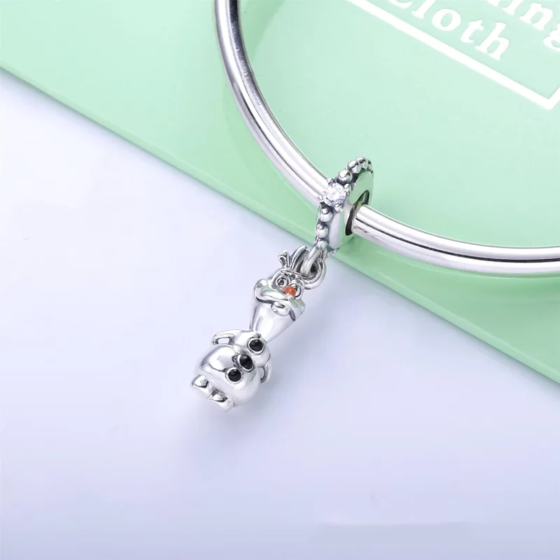 (image pour) Disney, Charm Pendant PANDORA La Reine des Neiges Olaf 798455C01 - Afficher 4