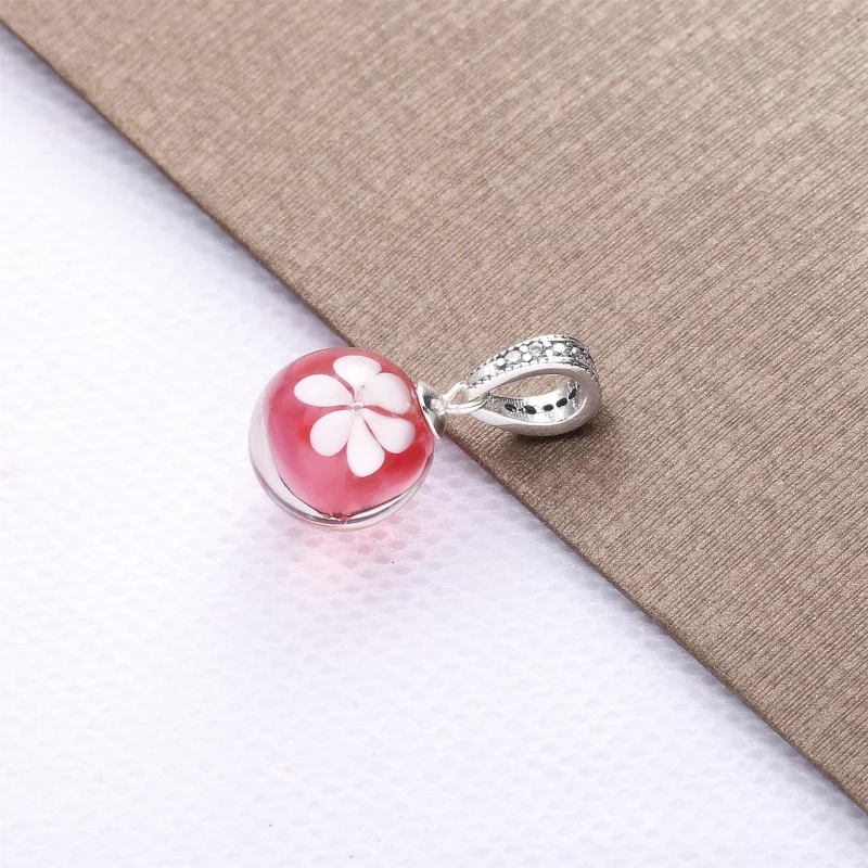 (image pour) Pendentif PANDORA Fleur de fleur de pêche 798082CZ - Afficher 2
