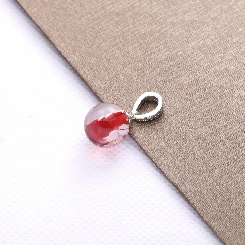 (image pour) Pendentif PANDORA Fleur de fleur de pêche 798082CZ - Afficher 4