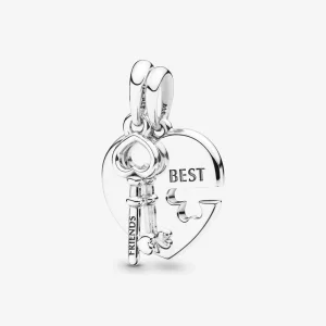 Pendentif PANDORA La Clé de l'Amitié en argent 398130 (image pour) Pendentif PANDORA La Clé de l'Amitié en argent 398130