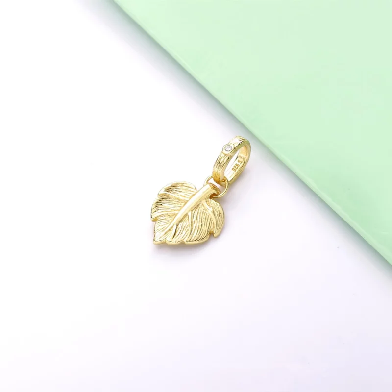 (image pour) Pendentif PANDORA Shine Feuille 368251CZ - Afficher 2
