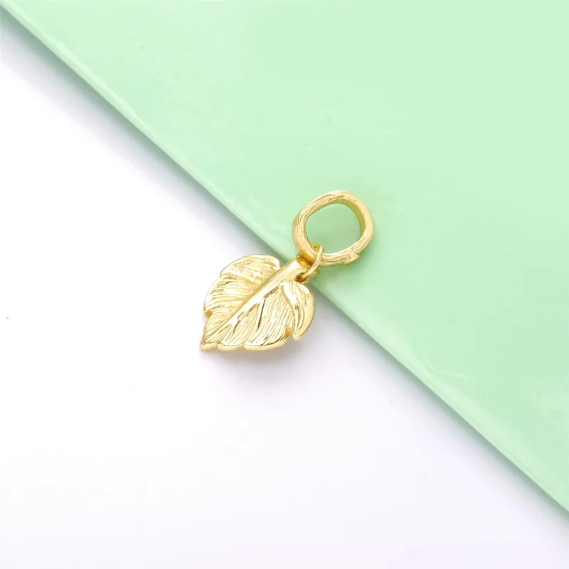 (image pour) Pendentif PANDORA Shine Feuille 368251CZ - Afficher 4