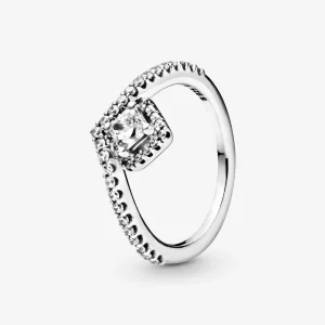 (image pour) Bague PANDORA Vœux Carré Scintillant 198420C01