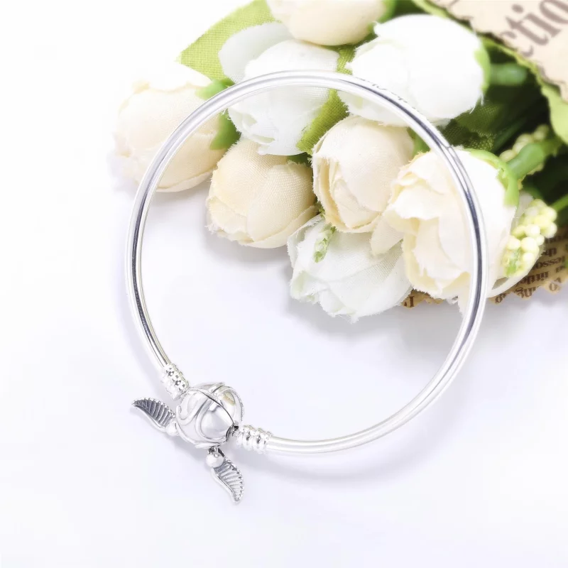 (image pour) Bracelet Jonc Fermoir Harry Potter, Vif d'Or, Pandora Moments 598619C00 - Afficher 3