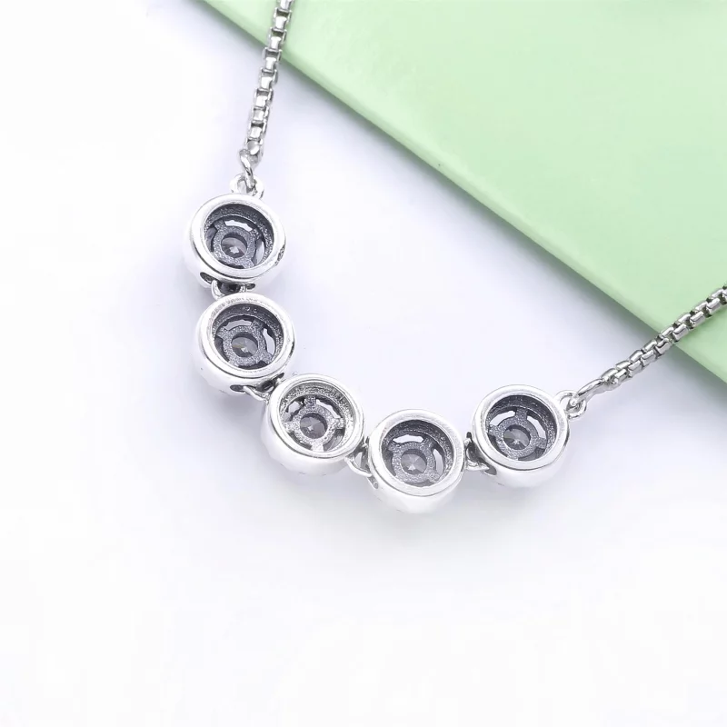 (image pour) Bracelet PANDORA Coulissant Sphères Scintillantes 598510C01 - Afficher 4