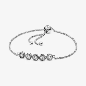 (image pour) Bracelet PANDORA Coulissant Sphères Scintillantes 598510C01