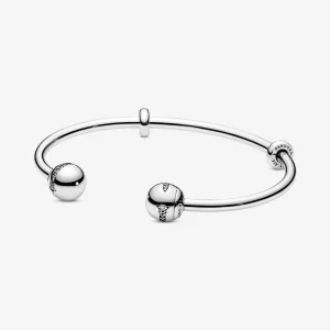 Bracelet PANDORA Jonc Ouvert Étoile filante 598615C01 (image pour) Bracelet PANDORA Jonc Ouvert Étoile filante 598615C01