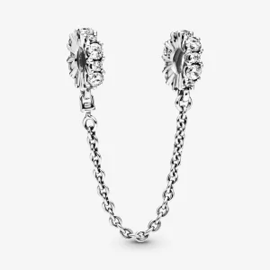 (image pour) Charm Chaîne de Confort PANDORA Scintillante Incolore 798488C01-05