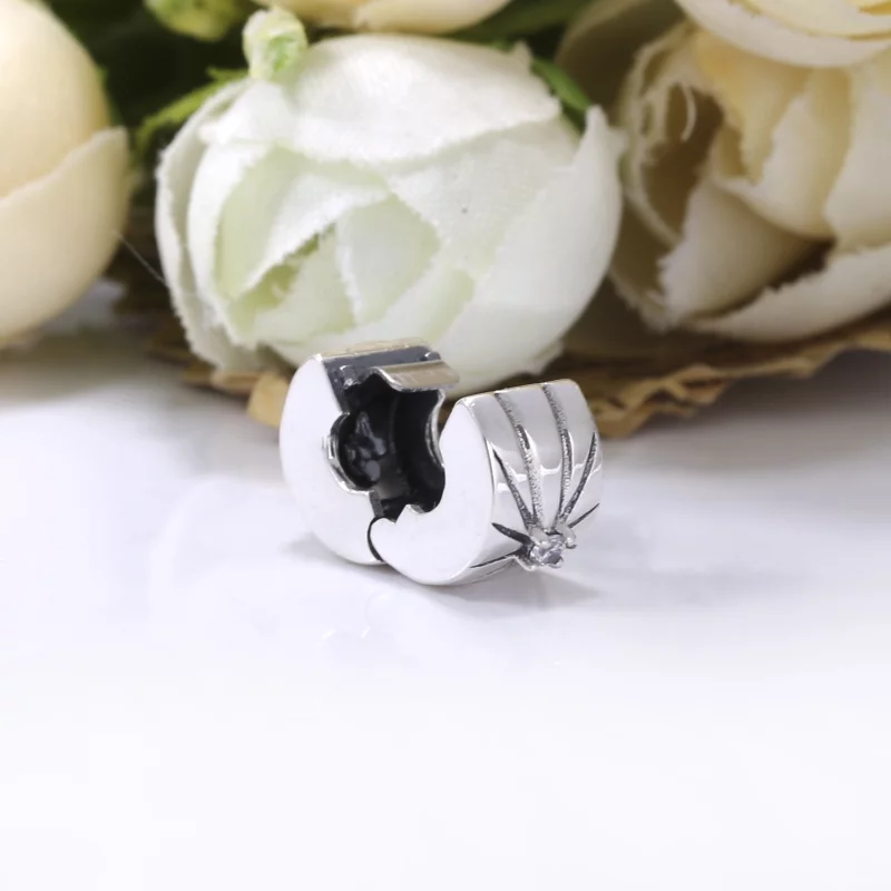 (image pour) Charm Clip PANDORA Soleil Scintillant 798614C01 - Afficher 4