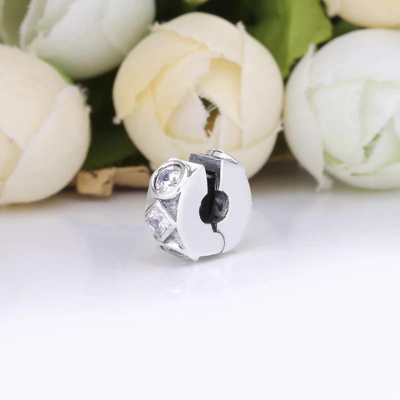 (image pour) Charm PANDORA Clip Formes Géométriques 798463C01 - Afficher 4